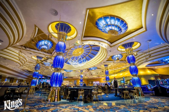 Pohled na prostředí King's Casino Rozvadov